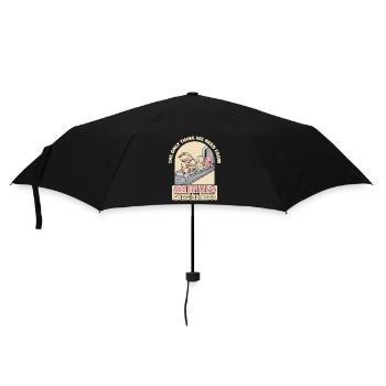 The Only Thing We Need From Animals Vegan Veganism - Umbrella (small) - black - Front