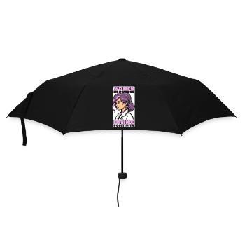 Women In Science Bring Positivity STEM Scientist - Umbrella (small) - black - Front