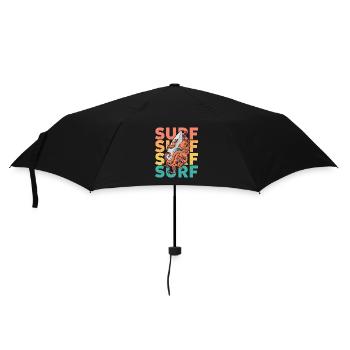 Surfing Ocean Surfing Octopus Summer Board - Umbrella (small) - black - Front