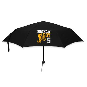 5e anniversaire Bicycle Kids - Parapluie standard - noir - Devant