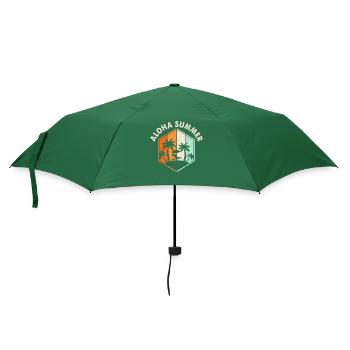 Aloha Summer - Regenschirm (klein) - Flaschengrün - Vorne