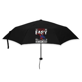 Si le sambo était facile, on l’appellerait judo - Parapluie standard - noir - Devant