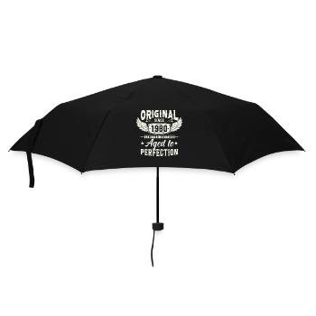 Cadeau d’anniversaire légendaire des années 1980 - Parapluie standard - noir - Devant