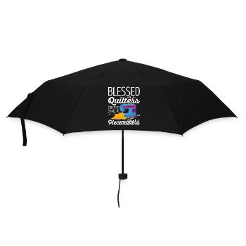 are the quilters - Umbrella (small) - black - Front