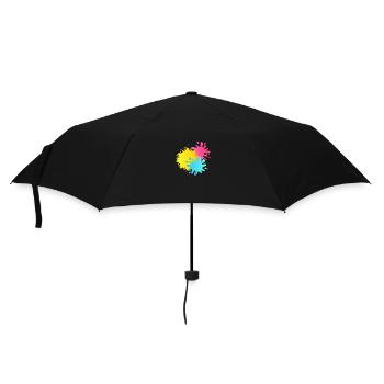 Paintball Color Splatter Splash Airsoft Player - Parapluie standard - noir - Devant