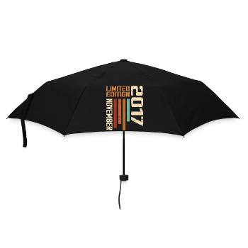 2017 November Birthday gift. November 2017 - Umbrella (small) - black - Front