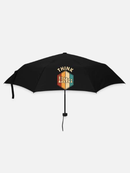 Échecs - Parapluie standard - noir