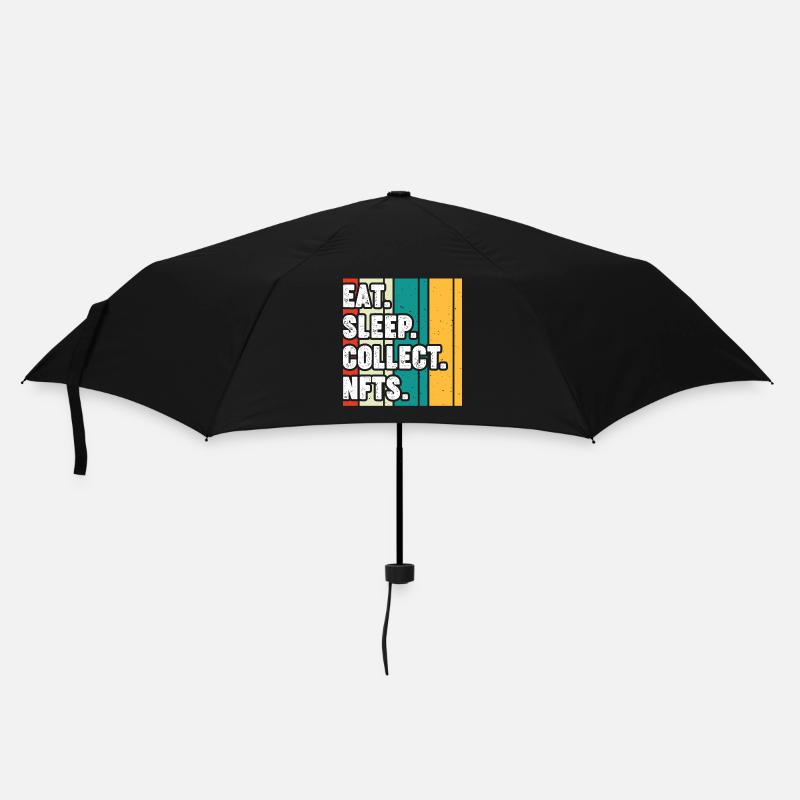NFT - Regenschirm (klein) - Schwarz