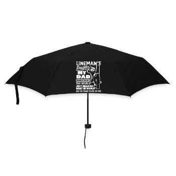 Lineman Lineman s Daughter - Umbrella (small) - black - Front