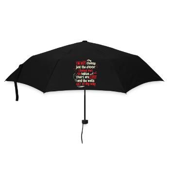 Des gens maladroits qui disent - Parapluie standard - noir - Devant