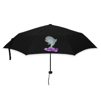 Seal Snowboarder Snowboard - Parapluie standard - noir - Devant