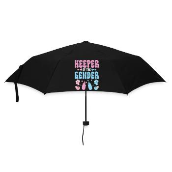 Hüter des Geschlechts - Regenschirm (klein) - Schwarz - Vorne