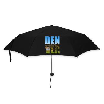 Denver USA Souvenir - Regenschirm (klein) - Schwarz - Vorne