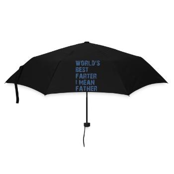 Le meilleur agriculteur du monde, je veux dire père - Parapluie standard - noir - Devant