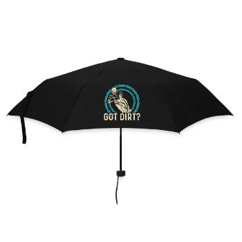 Motocross - Parapluie standard - noir - Devant