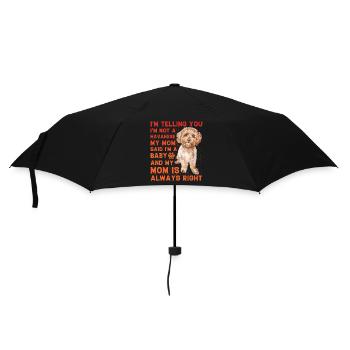 Havanais Dicton Drôle - Parapluie standard - noir - Devant