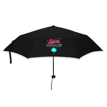 80s Retro Spa Manager Outfit - Umbrella (small) - black - Front