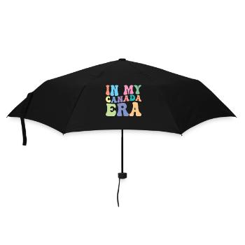 Canada Retro Groovy - Umbrella (small) - black - Front