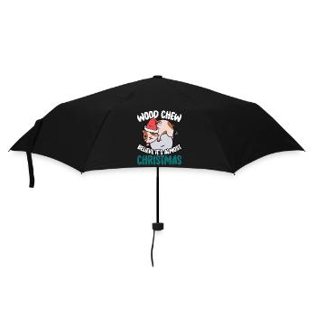 Croyez que c’est presque Noël - Parapluie standard - noir - Devant