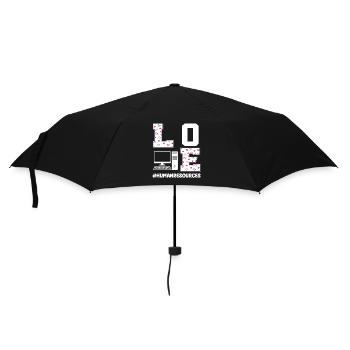 Chère Ressources Humaines Saint-Valentin - Parapluie standard - noir - Devant