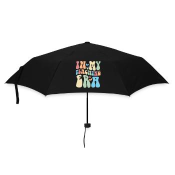 In My Teaching Era Teaching - Umbrella (small) - black - Front