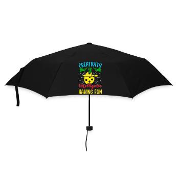 Artist Painter - Umbrella (small) - black - Front