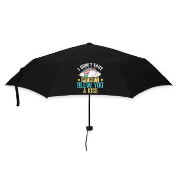 Je n’ai pas pété, mes fesses ont un baiser - Parapluie standard - noir - Devant