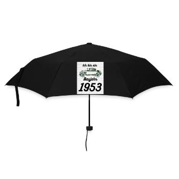 Oldtimer - Regenschirm (klein) - Schwarz - Vorne