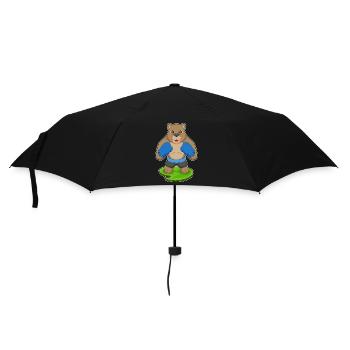 Bear Boxer Boxing Gloves Boxing - Umbrella (small) - black - Front