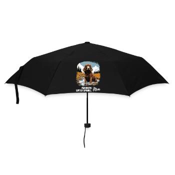 Dog American Water Spaniel - Umbrella (small) - black - Front