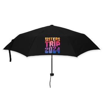 Sisters Trip 2024 - Umbrella (small) - black - Front