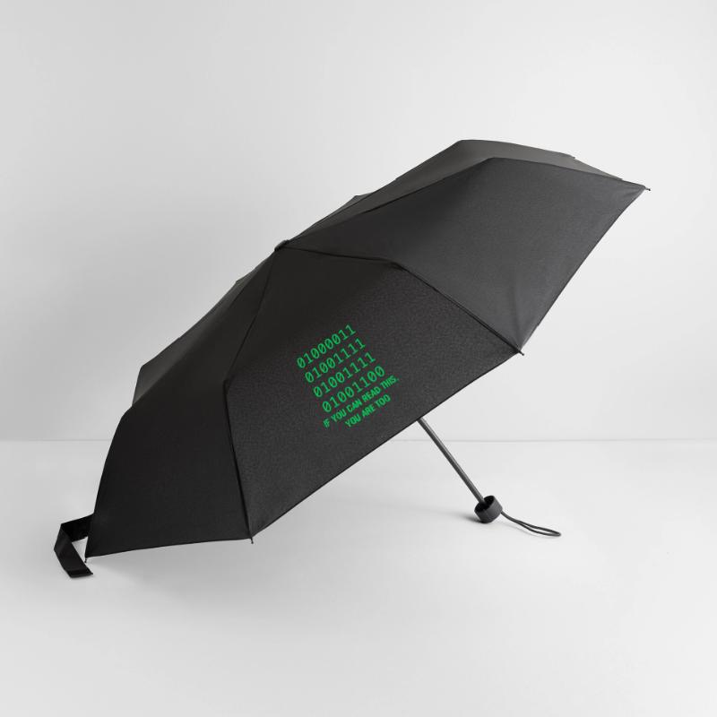 Computer Binary Code Developers Gift Umbrella (small)
