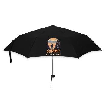 SUMMIT ADVENTURE - Regenschirm (klein) - Schwarz - Vorne