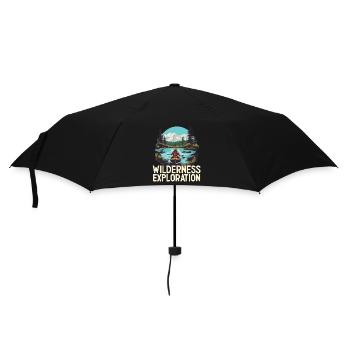 EXPLORATION DE LA NATURE SAUVAGE - Parapluie standard - noir - Devant