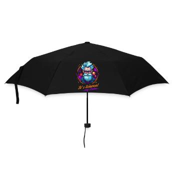 C’est de la science, mes gars : Chad Professeur - Parapluie standard - noir - Devant