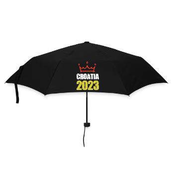 Croatia 2023 - Umbrella (small) - black - Front