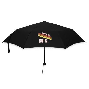 80's The 80s Music - Umbrella (small) - black - Front
