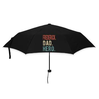 Frederick Dad Hero - Umbrella (small) - black - Front