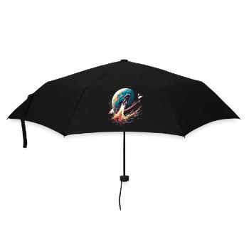 Art de la planète astronaute - Parapluie standard - noir - Devant