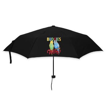 Budgie's Mom Parrot Owner Bird Avian - Umbrella (small) - black - Front