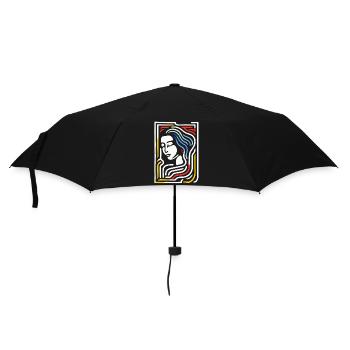 The Beautiful Labyrinth - Umbrella (small) - black - Front