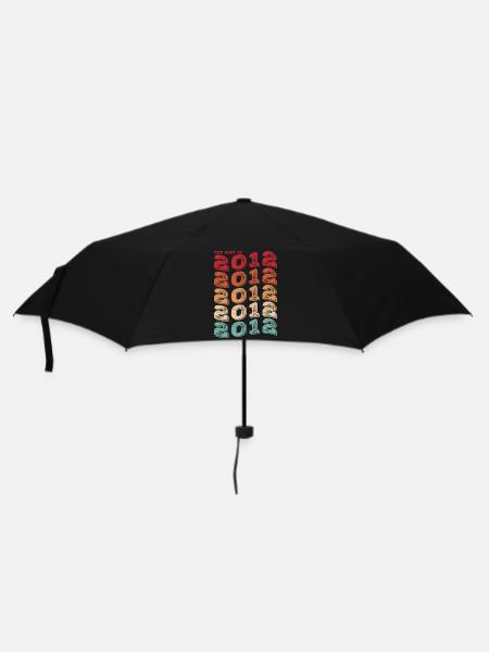 Jahrgang 2012 Geschenke Legende für 11-Jährige - 11. - Regenschirm (klein) - Schwarz