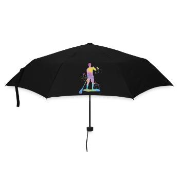 Stand Up Paddling Stand Up Board Sup - Regenschirm (klein) - Schwarz - Vorne