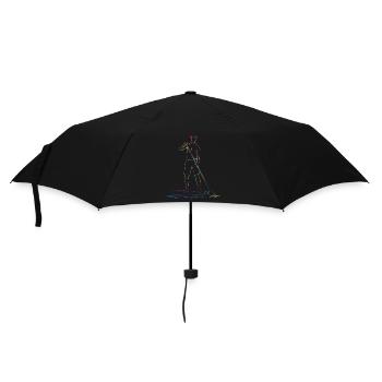 Stand Up Paddling Stand Up Board Sup - Regenschirm (klein) - Schwarz - Vorne