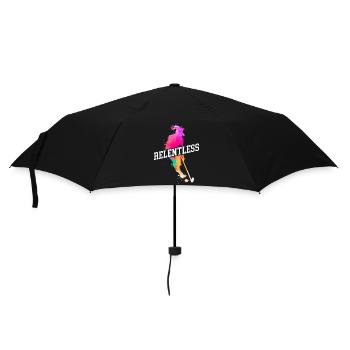 Hockey sur gazon aquarelle implacable - Parapluie standard - noir - Devant