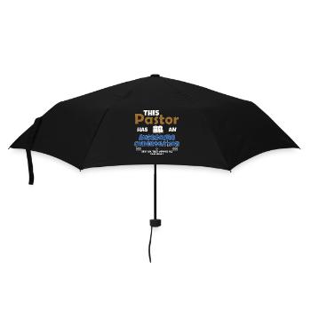 Prédicateur Religieux Ce Pasteur A Une Géniale - Parapluie standard - noir - Devant
