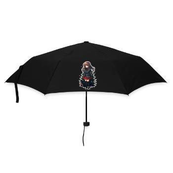 Anime Christmas Design for Christmas Sticker - Umbrella (small) - black - Front