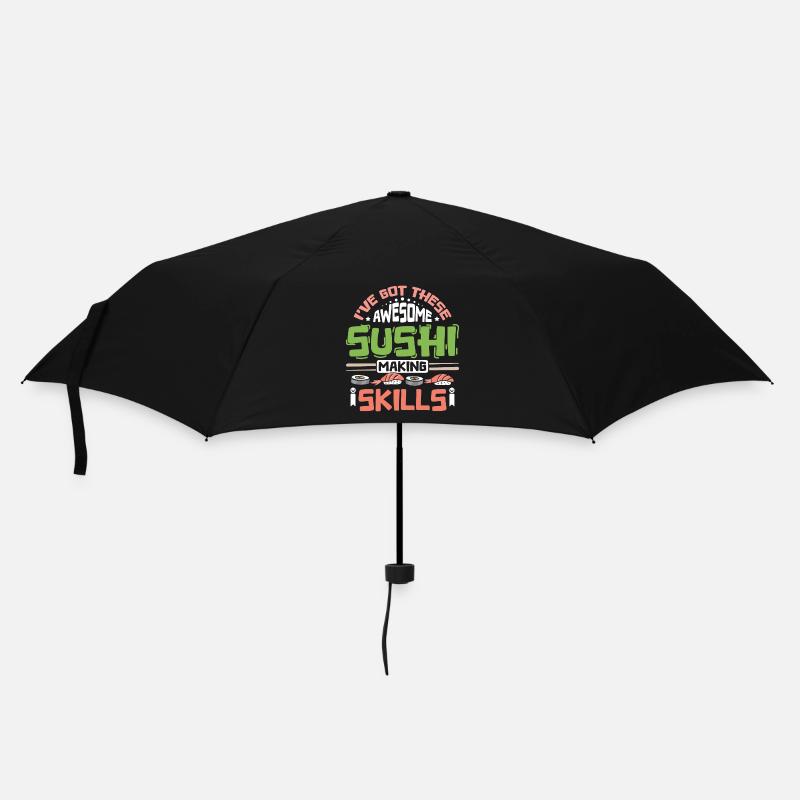 I've got these awesome sushi making skills - Umbrella (small) - black
