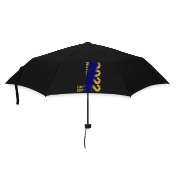 2022 Novembre Édition Limitée 1ère Décoration D’anniversaire - Parapluie standard - noir - Devant