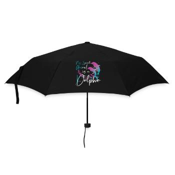 Dolphin My Spirit Animal Is A - Umbrella (small) - black - Front